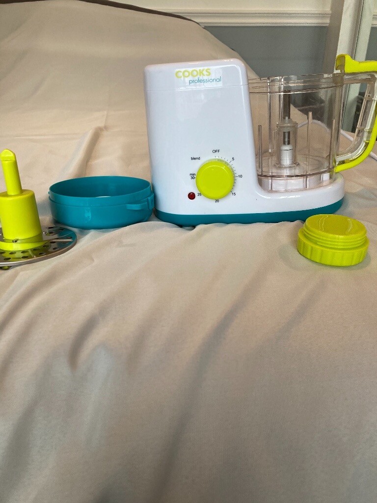 cooks professional baby food steamer and blender